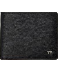 Tom Ford - Small Grain Leather Bifold Wallet - Lyst