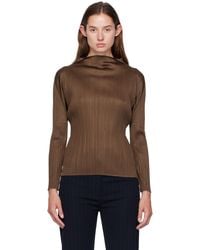 Pleats Please Issey Miyake - June New Colorful Basics 4 T-Shirt - Lyst