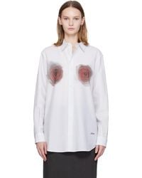 Jean Paul Gaultier - 'The Blurry Roses Print' Shirt - Lyst