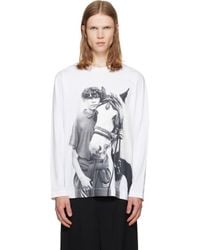 Simone Rocha - 'Pony Kid' Print Long Sleeve T-Shirt - Lyst