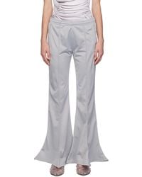 Y. Project - Gray Trumpet Trousers - Lyst
