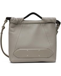 Maison Margiela - Gray Soft Small 5ac Drawstring Bag - Lyst