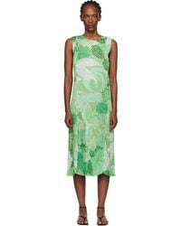 Pleats Please Issey Miyake - Foggy Forest Maxi Dress - Lyst