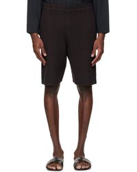 Homme Plissé Issey Miyake - Rustic Knit Shorts - Lyst
