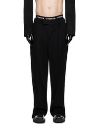 VTMNTS - Pleated Trousers - Lyst