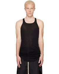 Rick Owens - Tower Basic Rib Tank Top - Lyst