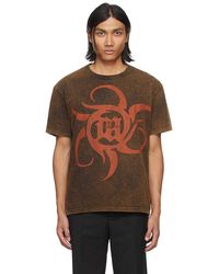 MISBHV - Brown Faded T-shirt - Lyst