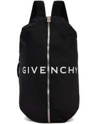 Givenchy - Sac à dos à glissière à logo g - Lyst