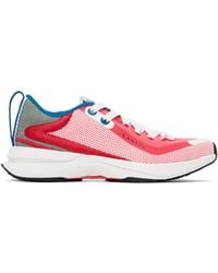 Lanvin - Pink L-i Mesh Sneakers - Lyst