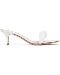 Gianvito Rossi - ホワイト Bijoux 55 ミュール - Lyst