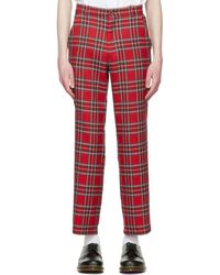 Manors Golf - Red Polyester Trousers - Lyst