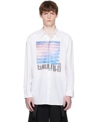 Jean Paul Gaultier - 'The Oversized Air' Shirt - Lyst