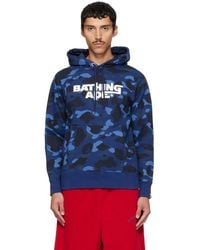 A Bathing Ape - Color Camo Pullover Hoodie - Lyst