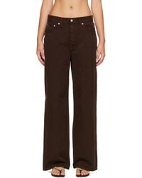 St. Agni - Canvas Classic Mid Rise Jeans - Lyst