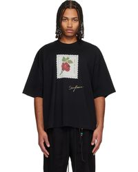 Song For The Mute - T-Shirt Noir À Image De Rose - Lyst