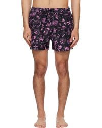 Paul Smith - 'Travel Stories' Swim Shorts - Lyst