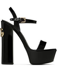 Dolce & Gabbana - Keira Heeled Sandals - Lyst