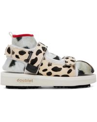 Doublet - Suicokeエディション オフホワイト Animal Foot Layered サンダル - Lyst
