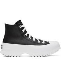 Converse Leather Sneakers - Black