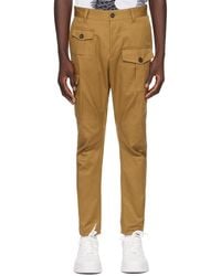 DSquared² - Tan Sexy Cargo Pants - Lyst