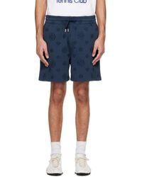 CASABLANCA - Applique Monogram Sweat Shorts - Lyst
