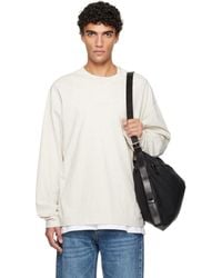 Fear Of God - Off- Holiday Embroidered Classic Long Sleeve T-Shirt - Lyst