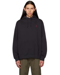 Gramicci - Black Embroidered Hoodie - Lyst