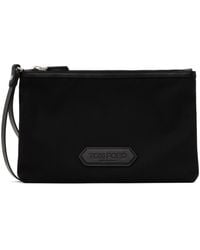 Tom Ford - ブラック リスレット ポーチ - Lyst