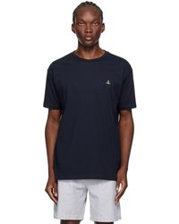 Vivienne Westwood - ネイビー Classic Multicolour Orb Tシャツ - Lyst