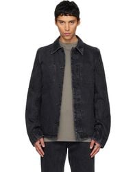 Rier - Faded Denim Jacket - Lyst
