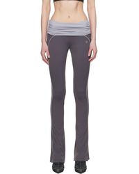 MISBHV - Lycra Flared Wrapped Sport Pants - Lyst