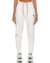 Nike - White Sportswear Tech Lounge Pants - Lyst