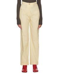 Nanushka - Off-white Nessa Trousers - Lyst