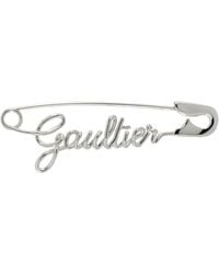 Jean Paul Gaultier - 'The-Tone Gaultier Safety Pin' Single Earring - Lyst