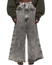 Lu'u Dan - Wide Cropped Jeans - Lyst