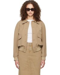 A.P.C. - Raglan Bomber Jacket - Lyst