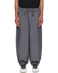 Y-3 - Sport Uniform Cuffed Trousers - Lyst