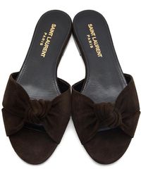 saint laurent bianca flat