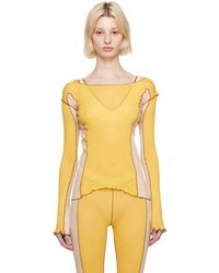 Baserange - T-shirt à manches longues sun jaune - Lyst