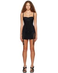 Dion Lee - Lace-up Minidress - Lyst