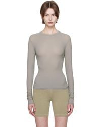 Skims - グレー Fits Everybody 長袖Tシャツ - Lyst