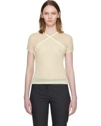 Paloma Wool - Off- Olimpia Mesh T-Shirt - Lyst