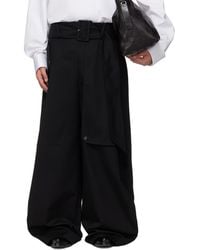 Egonlab - Belted Trench Trousers - Lyst