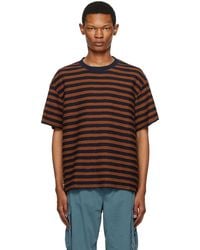Brain Dead - Denny Blaine Striped T-shirt - Lyst