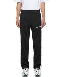 Palm Angels Black Classic Track Trousers