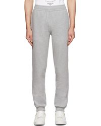 Burberry - Grey Location Lounge Pants - Lyst