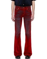 Cout de la Liberte - Jimmy Stretch Suede Flare Jeans - Lyst