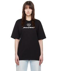 Marine Serre - T-shirt Heart Flag en coton biologique - Lyst