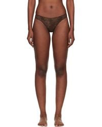 Fruity Booty - Leopard Shania Thong - Lyst