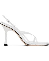 STUDIO AMELIA - Wishbone 90 Heeled Sandals - Lyst
